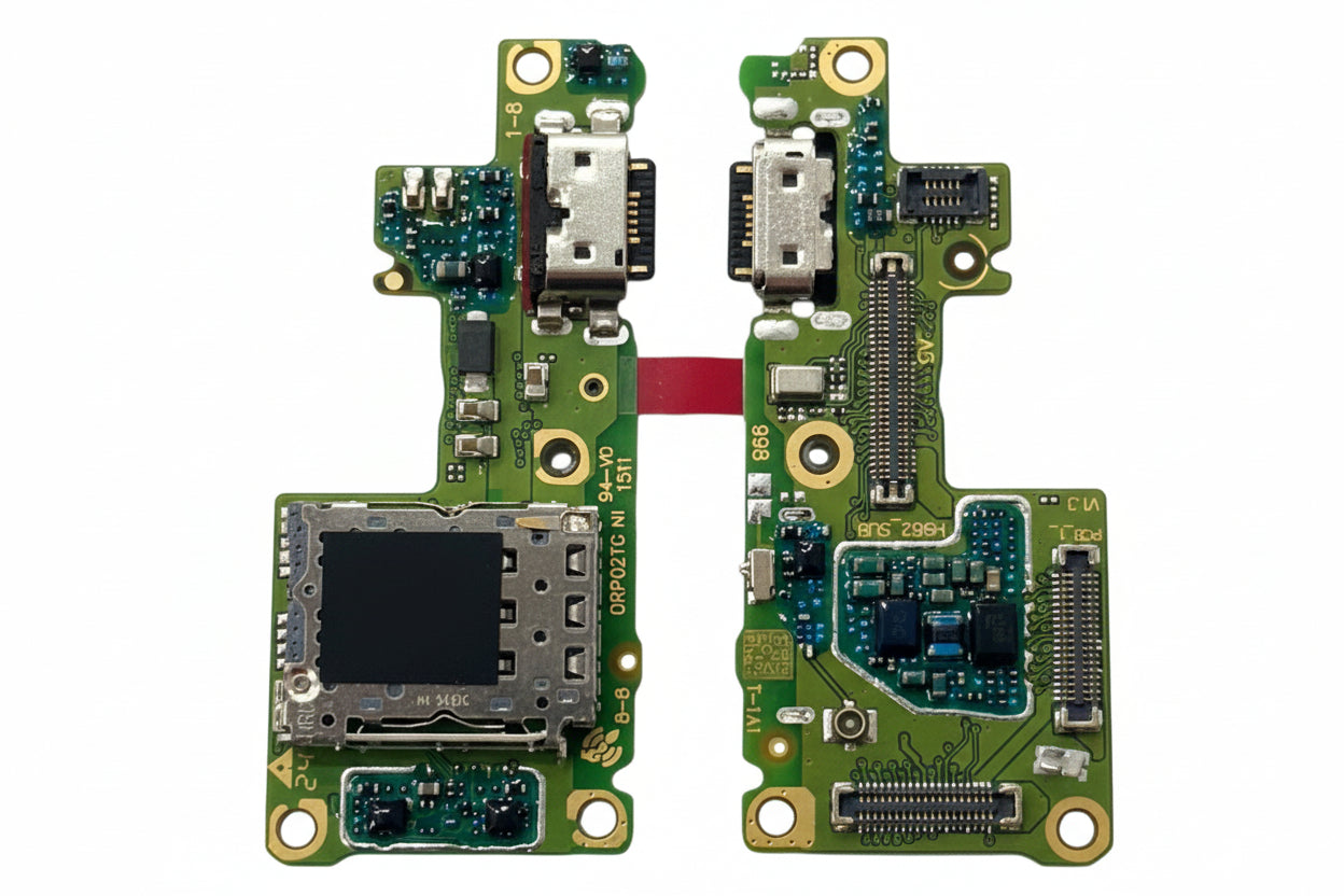 Charging Port Connector Board Connector Flex PCB CC Clex for Infinix GT 20 Pro- Zeespares.in